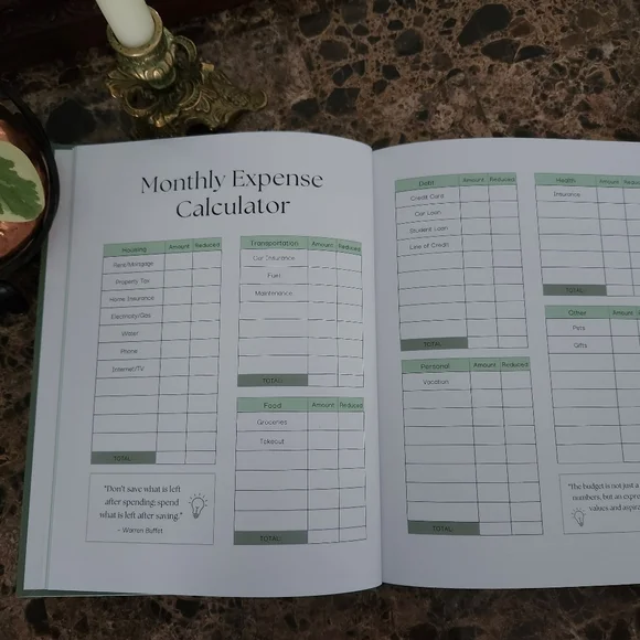 Budget Planner/Journal - Picture 3 of 6